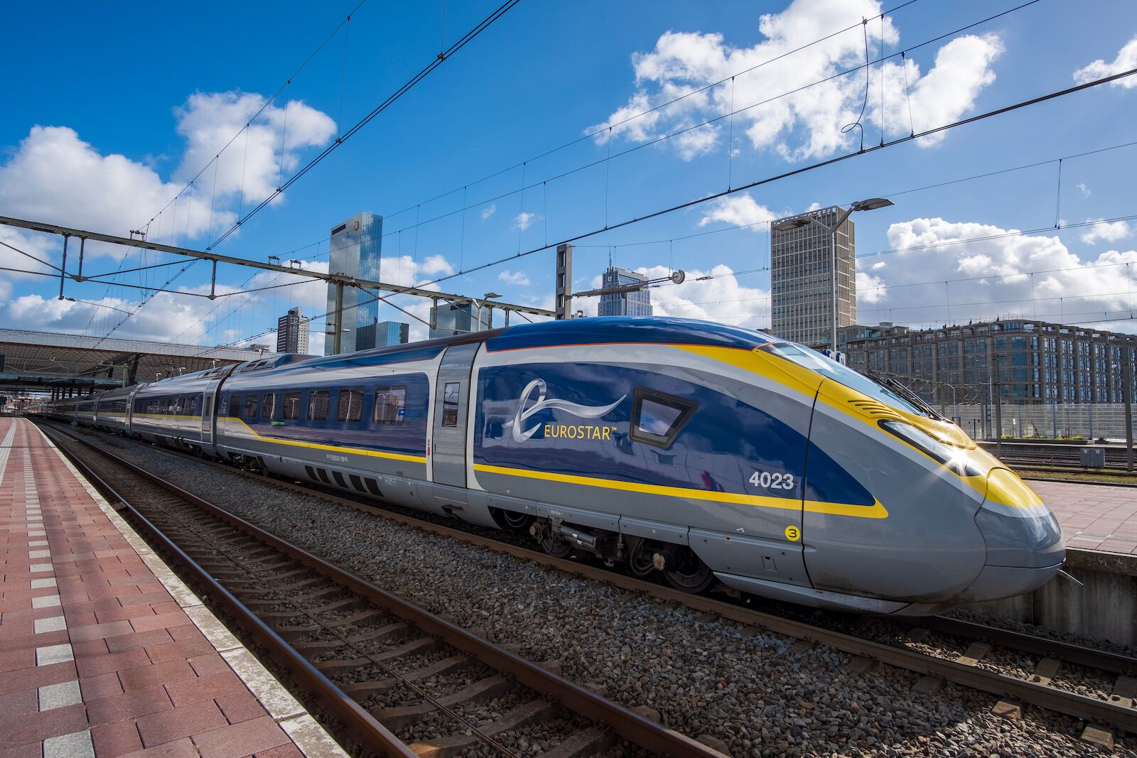 London to Amsterdam train Eurostar