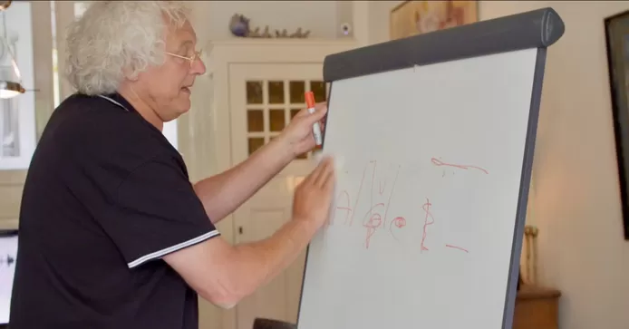 Arjan van Hessen, verbonden aan het EEMCS van de UT en onderzoeker op het gebied van taal- en spraaktechnologie.