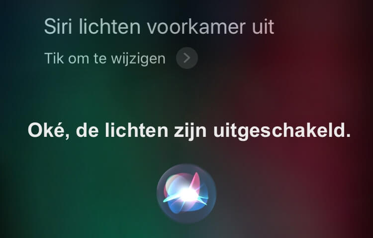 siri uit lang