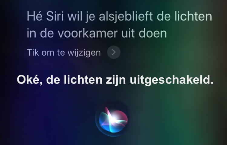 siri uit lang